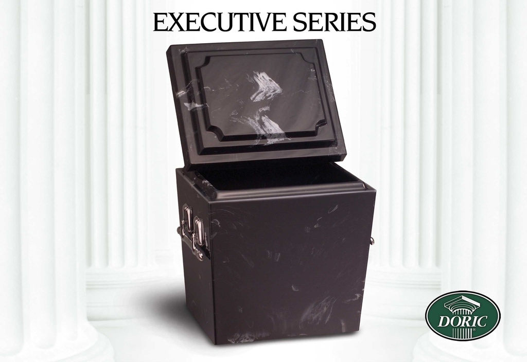 President Urn Vault, Tall, Unlined, Ebony