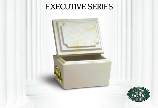 [DUV8911] President Urn Vault, Regular, Unlined, White
